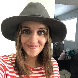 Grey Floppy Hat